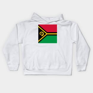 Vanuatu Flag Kids Hoodie